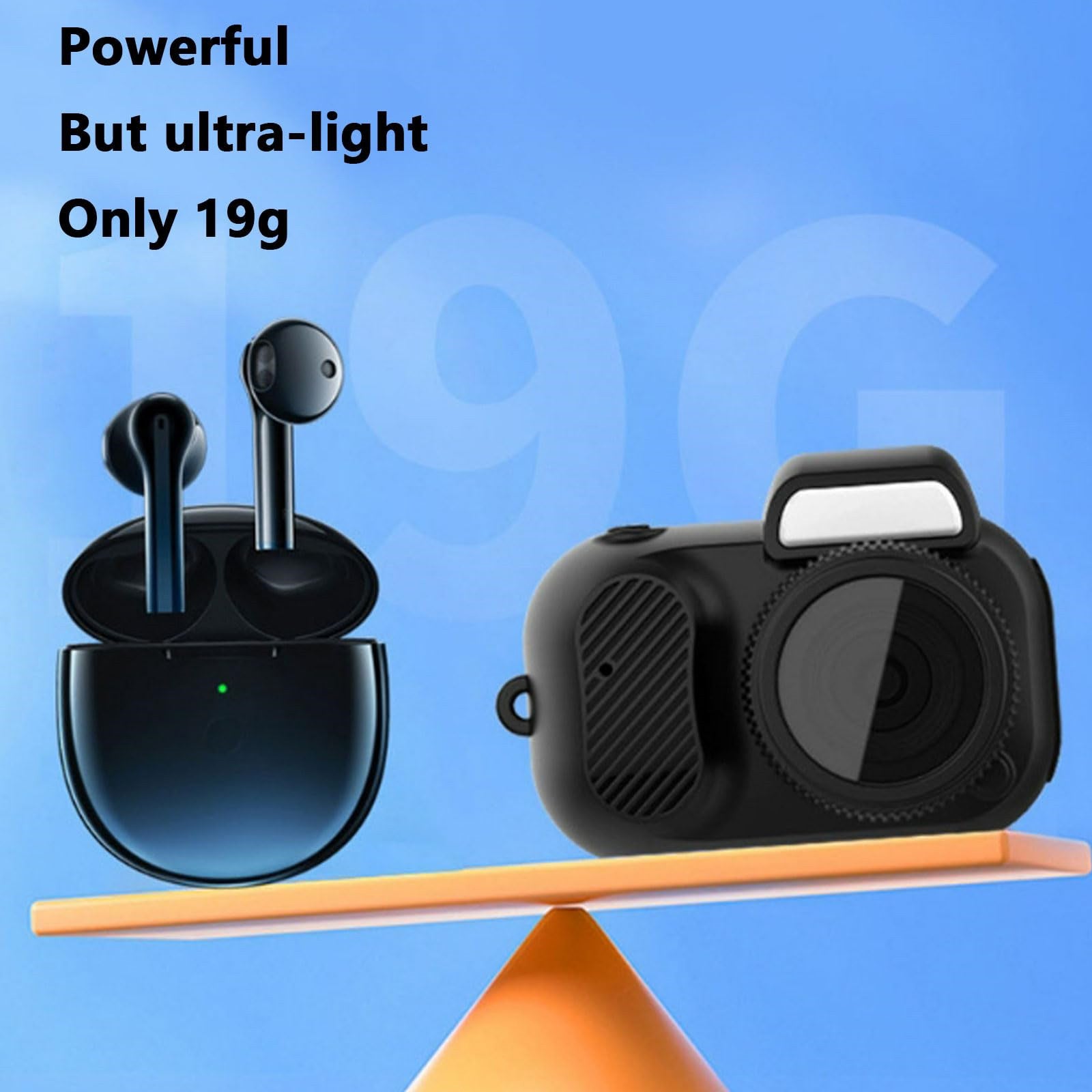 Keychain Camera Mini Camera Keychain 1080P Mini Sport Camera Camera Keychain 100 Mins Battery Life (Without Memory Card) Camera Bag Inserts Light Camera Light for Pictures